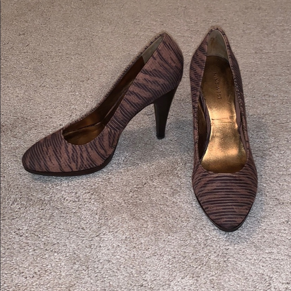 Nine West Animal Print Heels